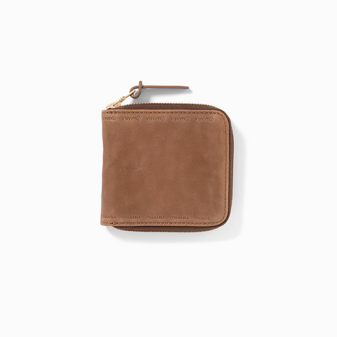 Visvim Leather Bi-Fold Wallet Brown