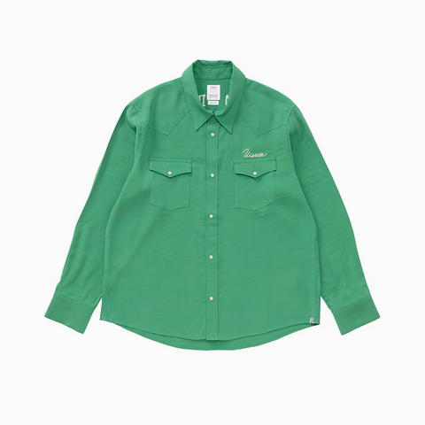 Visvim Four Corners L/S Shirt Green