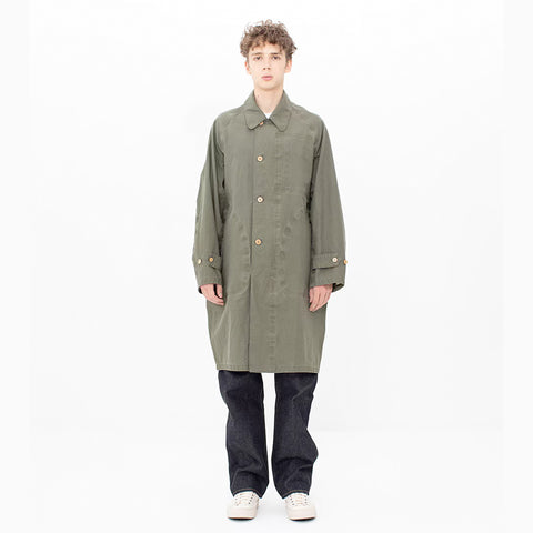 Visvim Henderson Parka 3L DMGD Navy