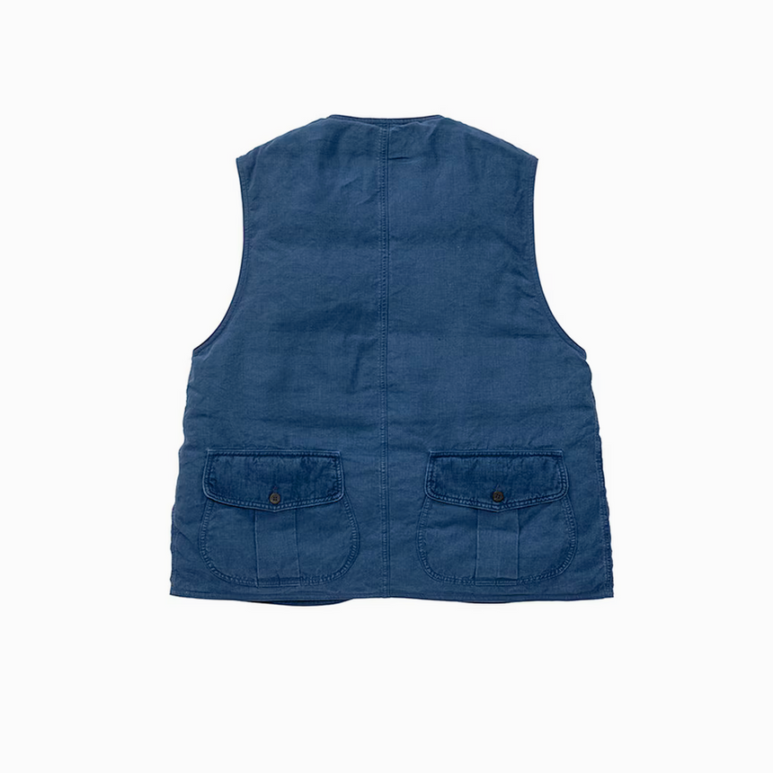 Visvim Gusto Down Vest Indigo