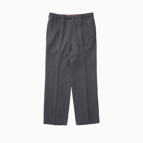 Visvim Wide Slacks Black
