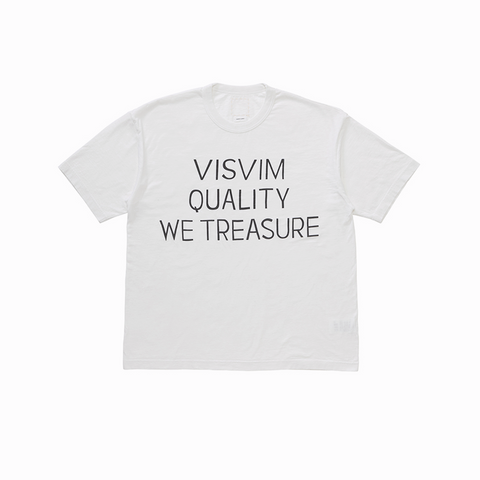 Visvim Jumbo Tee S/S DMGD White