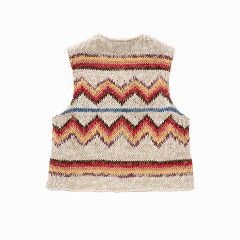 Visvim Hand Knit Vest (N.D.) Beige