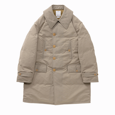 Visvim Winslow Down Coats Beige