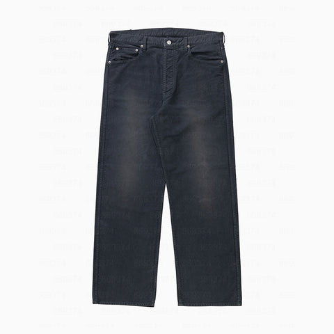 Visvim Fluxus 01 Wide German Cords Black
