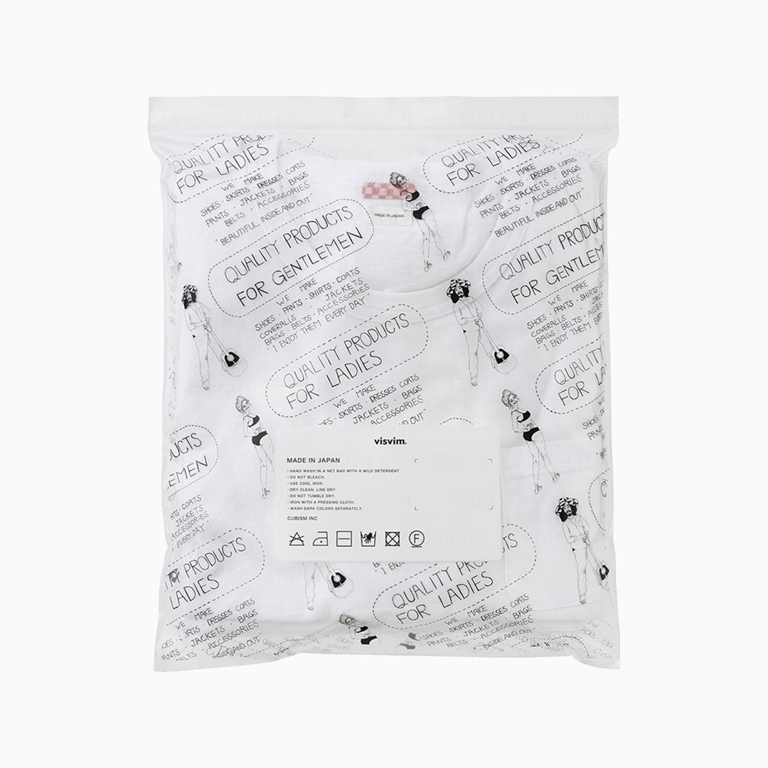 Visvim Sublig Jumbo II 3-Pack S/S White – 1290SQM Visvim Sublig Jumbo II 3-Pack S/S White – 1290SQM