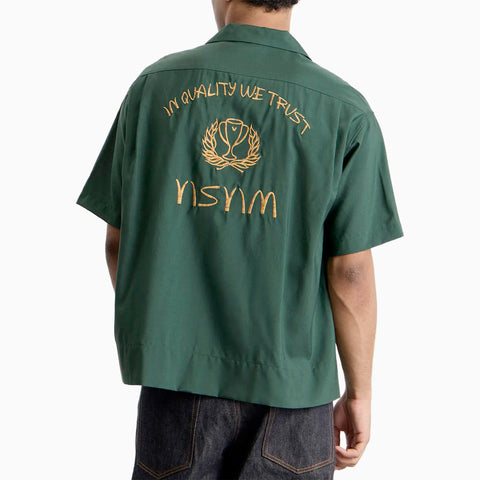 Visvim Copa Shirt S/S (Silk) Green