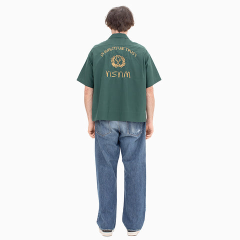 Visvim Copa Shirt S/S (Silk) Green