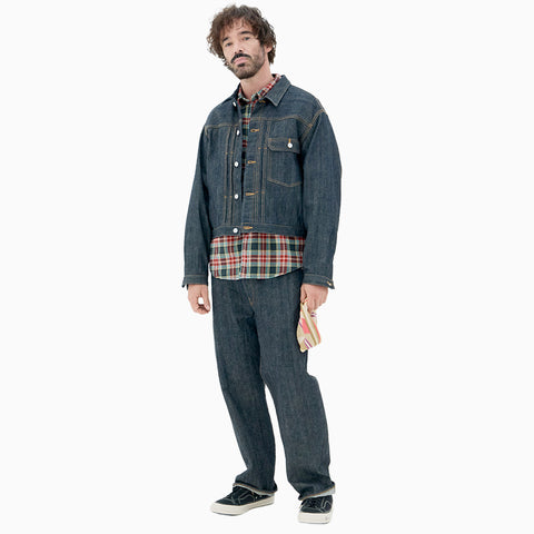 Visvim Larrikan Check L/S Red