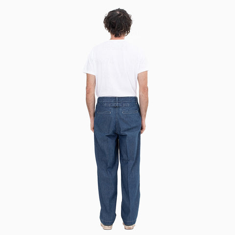 Visvim SS Broader Pants DMGD Indigo