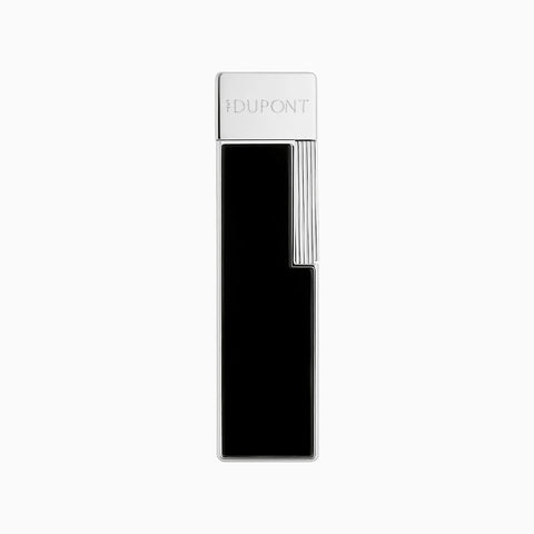 S.T. Dupont Twiggy Lacquered Lighter Silver