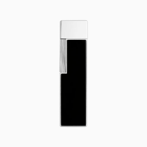 S.T. Dupont Twiggy Lacquered Lighter Silver
