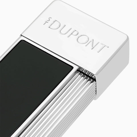 S.T. Dupont Twiggy Lacquered Lighter Silver
