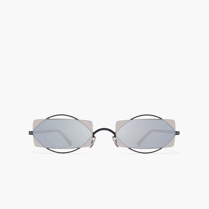 Mykita x 032C Marfa MD31 Safari Green / Silver Shield