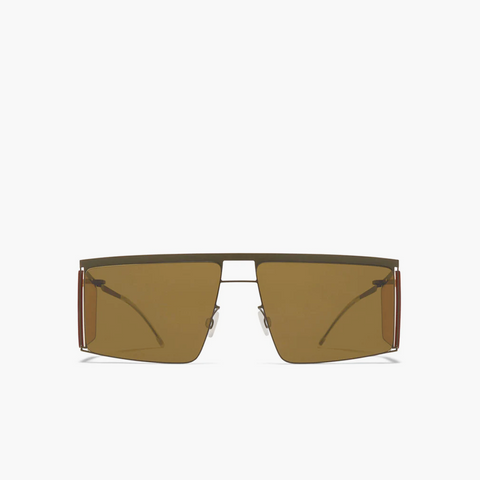 Mykita x Helmut Lang HL001 Camou Green / Jelly Yellow Rawbrown Solid