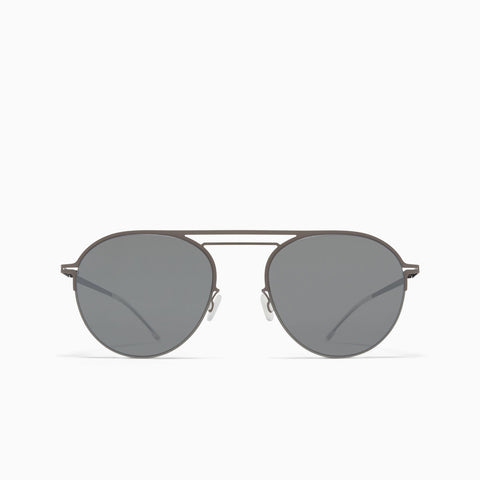 Mykita Duane Shiny Graphite / Mole Grey - Mirror Black