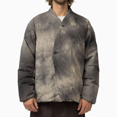 Snow Peak Shibori Dyeing Down Jacket Charcoal
