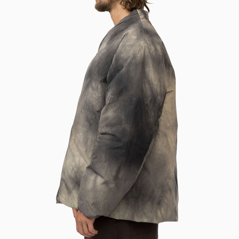 Snow Peak Shibori Dyeing Down Jacket Charcoal