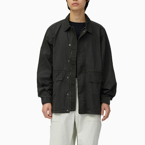 Snow Peak Pigment Washed Jacket Charcoal