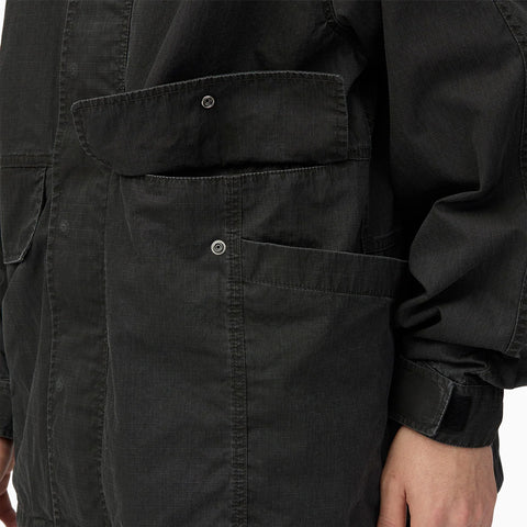 Snow Peak Pigment Washed Jacket Charcoal