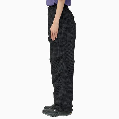 Snow Peak Kasuri Ripstop Pants Black