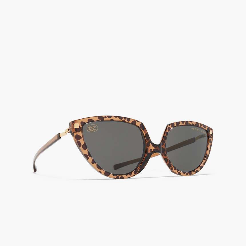 Mykita x Martine Rose SOS Topaz Leopard Darkgrey Solid