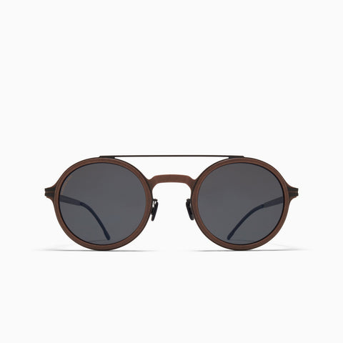 Mykita Hemlock MH63 Cashmere Grey / Black - Polarized Pro Hi-Con Grey