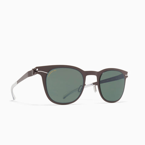 Mykita Callum Dark Brown - Polarised Pro Green 15