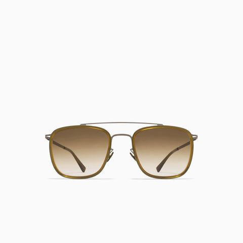 Mykita Jeppe A67 Graphite / Peridot - Raw Brown Gradient