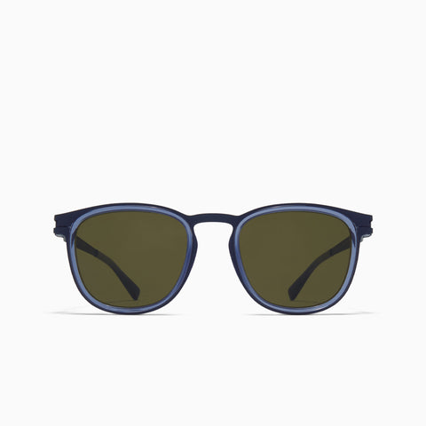 Mykita Cantara  A62 Indigo / Deep Ocean - Raw Green Solid