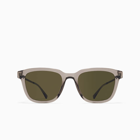 Mykita Holm C153 Clear Ash / Graphite - Raw Green Solid
