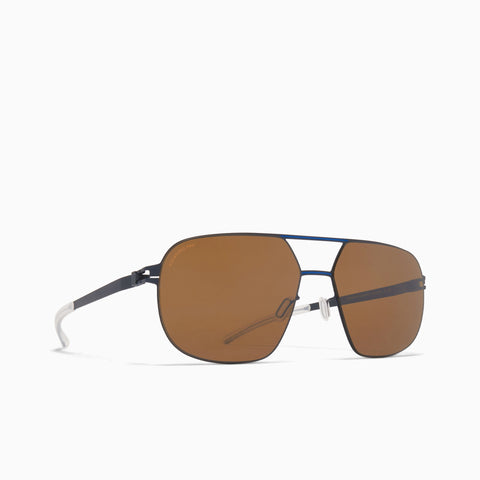 Mykita Angus Indigo / Yale Blue - Polarized Pro Amber Brown