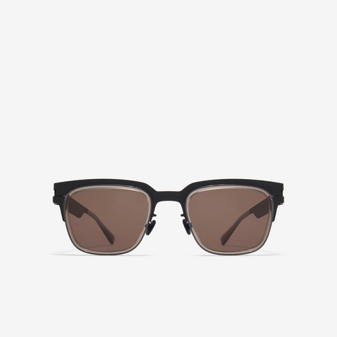 Mykita Raymond A77 Black / Clear Ash Brown Solid