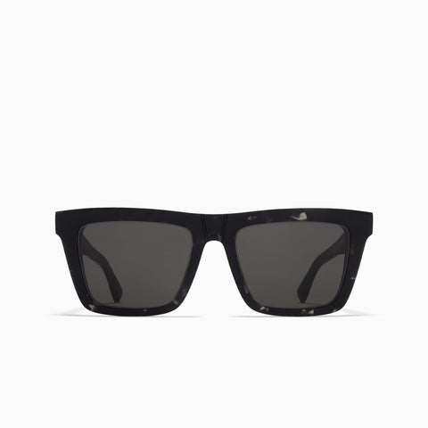 Mykita Lome Chilled Raw Black Havana / Silver - Dark Grey Solid