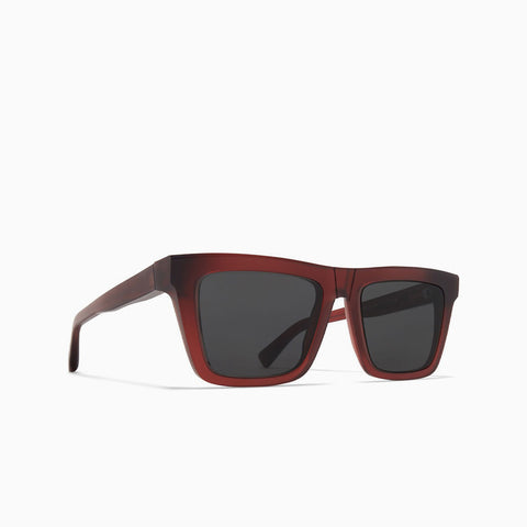 Mykita Lome Chilled Raw Pine Honey - Dark Grey Solid