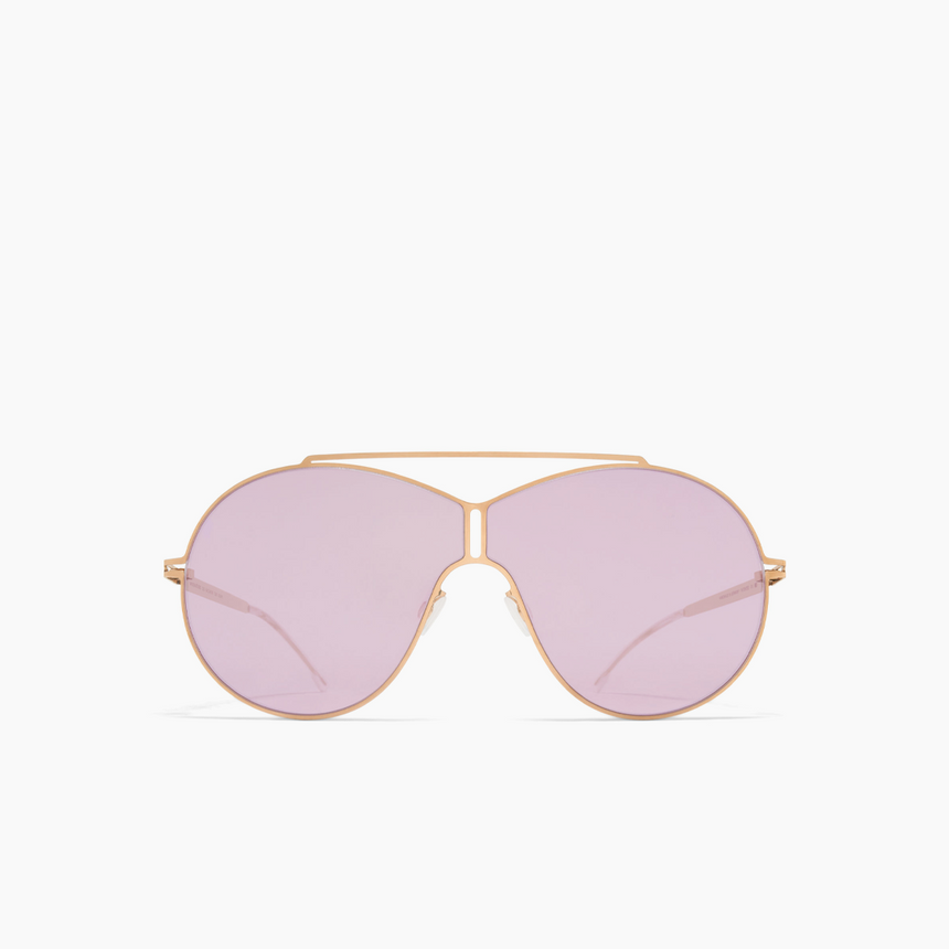 Mykita Studio 12.5 Champagne Gold / Mirror Lilac MM Shield