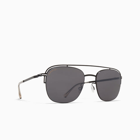 Mykita Nor Black - Polarized Pro Hi-Con Grey