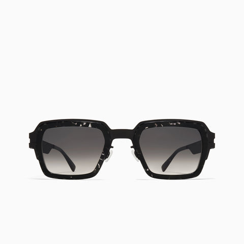 Mykita Lennon A50 Black / Black Havana - Raw Black Gradient
