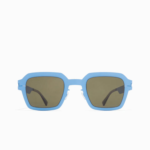 Mykita Mott Light Blue - Raw Green Solid