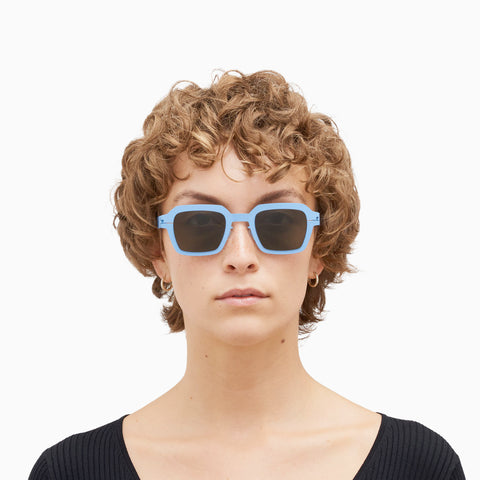 Mykita Mott Light Blue - Raw Green Solid