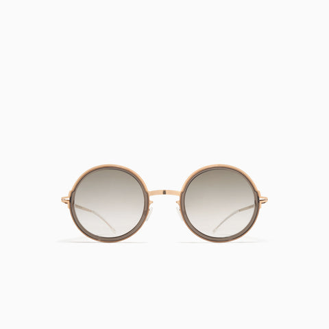 Mykita Monroe A83-Champagne Gold - Clear Ash / Original Grey Gradient
