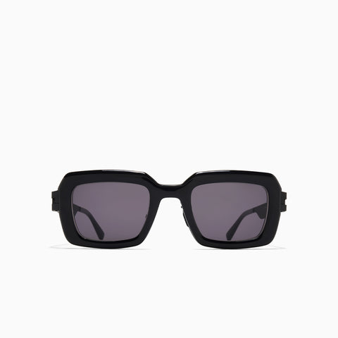 Mykita Una A6 Black / Black - Cool Grey Solid