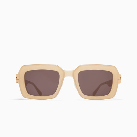 Mykita Una A87 Champagne Gold / Blonde - Brown Solid