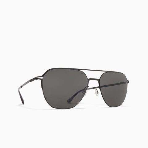 Mykita Amos Black - Dark Grey Solid