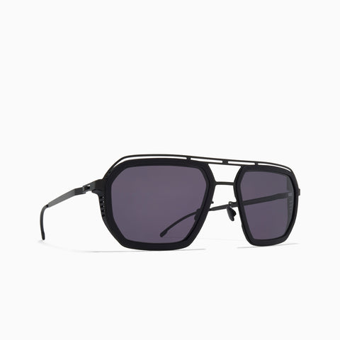 Mykita Mojave MH6 Pitch Black / Black - Cool Grey Solid