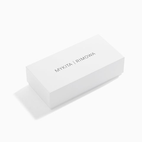 Mykita x Rimowa MR001 AL1-White Silver - Black / Coolgrey Solid