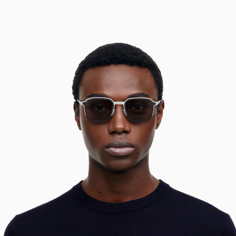 Mykita x Rimowa MR002 AL1-White Silver / Black - Coolgrey Solid