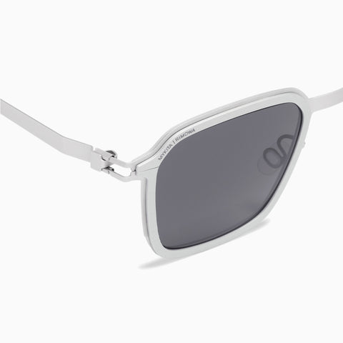 Mykita x Rimowa MR002 AL2-White Silver / Silver - Darkgrey Solid