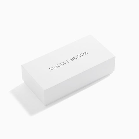 Mykita x Rimowa MR003 AL2-White Silver / Silver - Darkgrey Solid