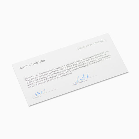 Mykita x Rimowa MR005 MH73-Black / Pitch Black - Super Black